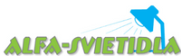 Alfa-svietidla logo