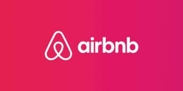 Airbnb logo obchodu